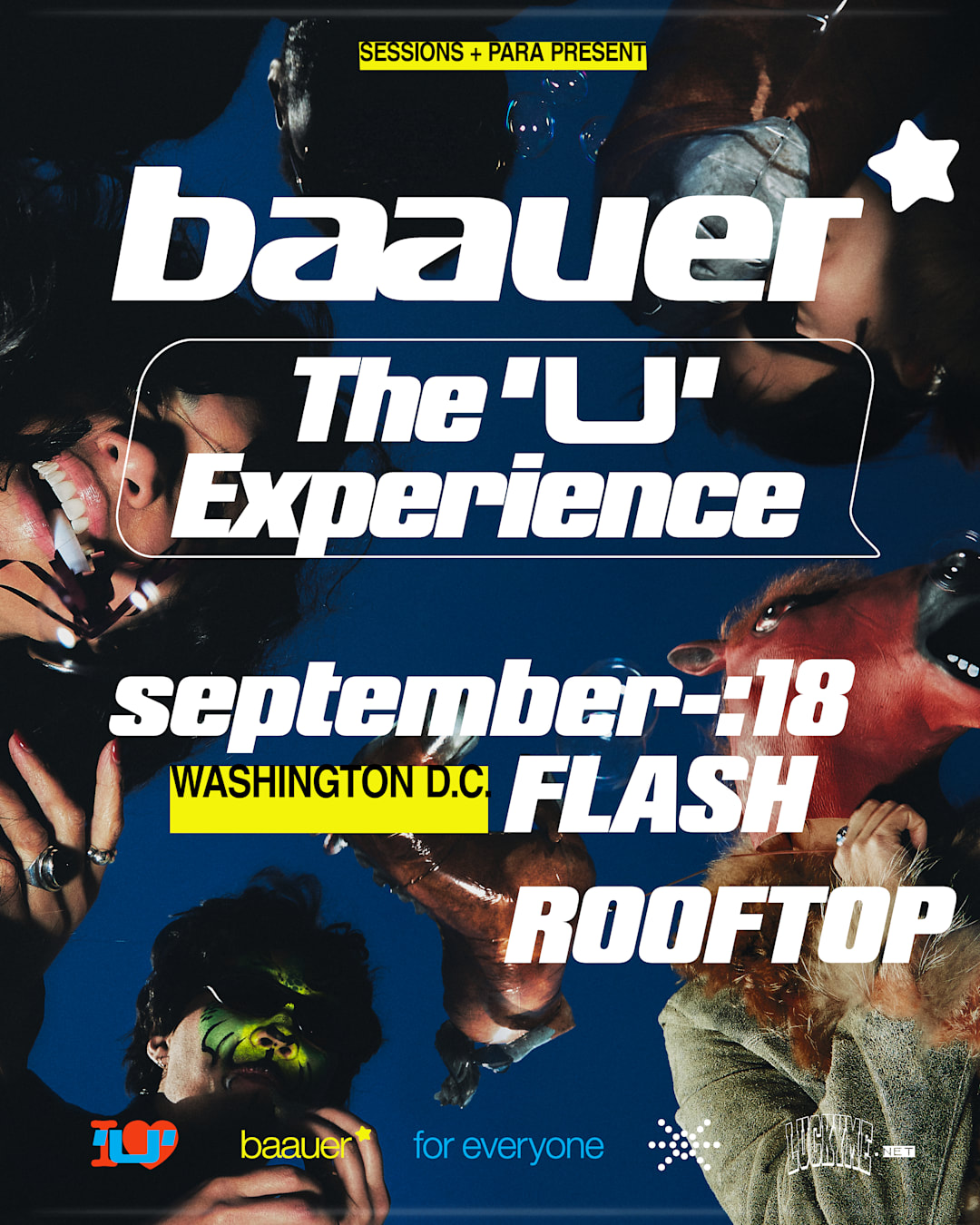 Para & Sessions Present: Baauer event flyer