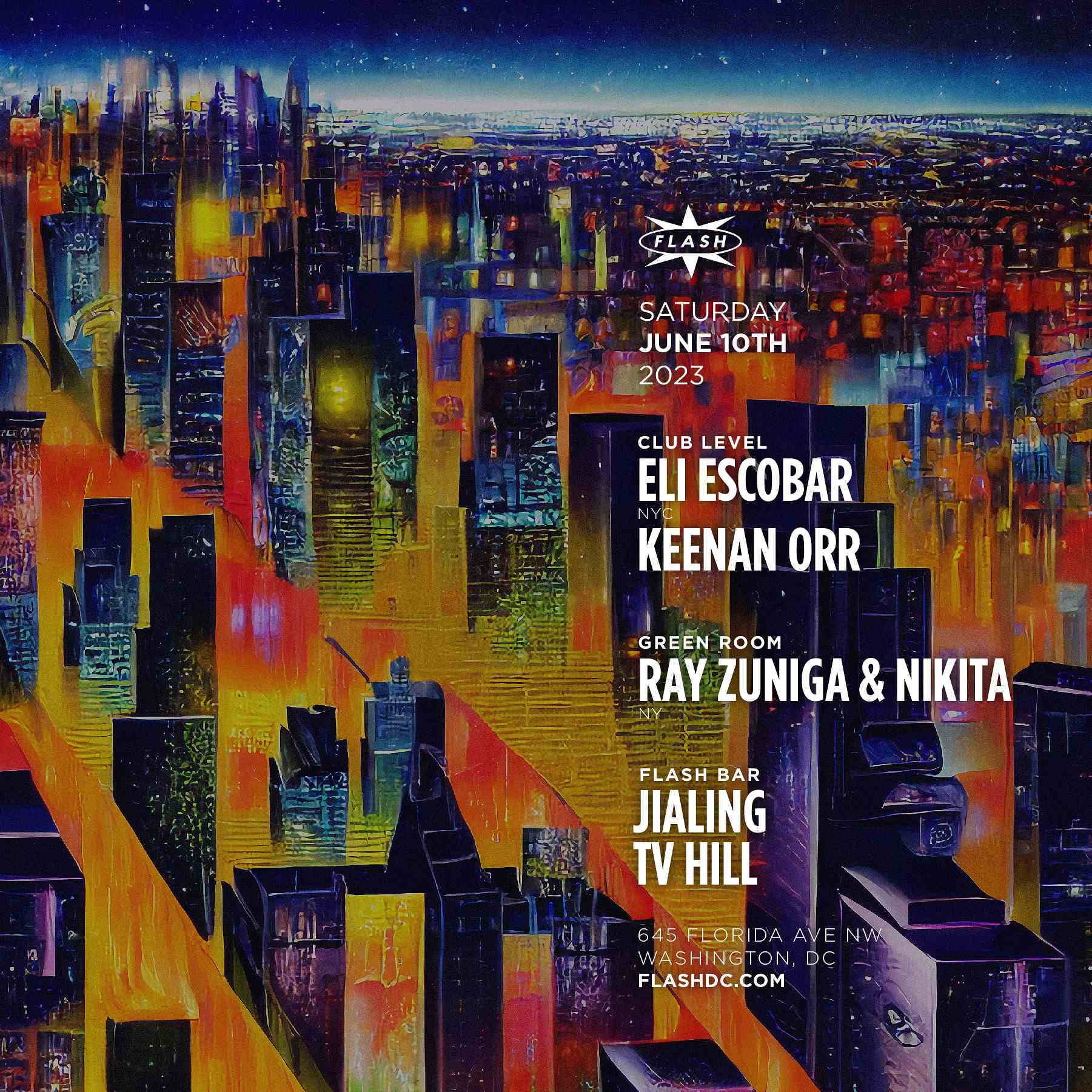 Event image for Eli Escobar - Ray Zuniga & Nikita
