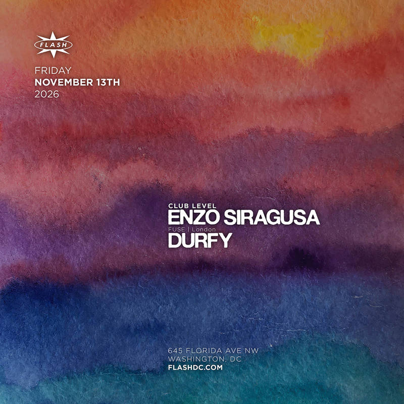 Enzo Siragusa event flyer
