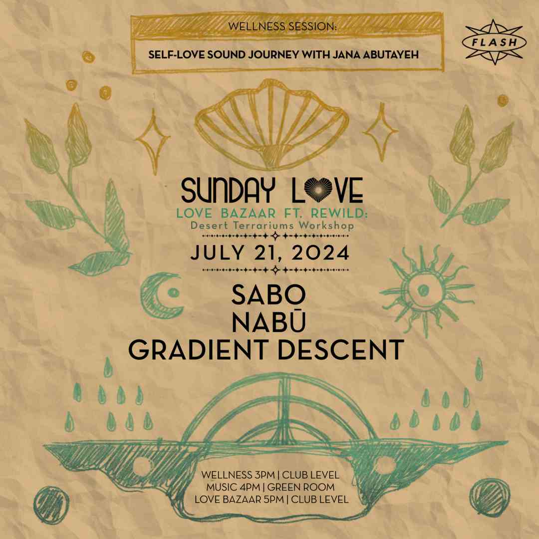 Event image for Sunday Love: Sabo - NABŪ - Gradient Descent
