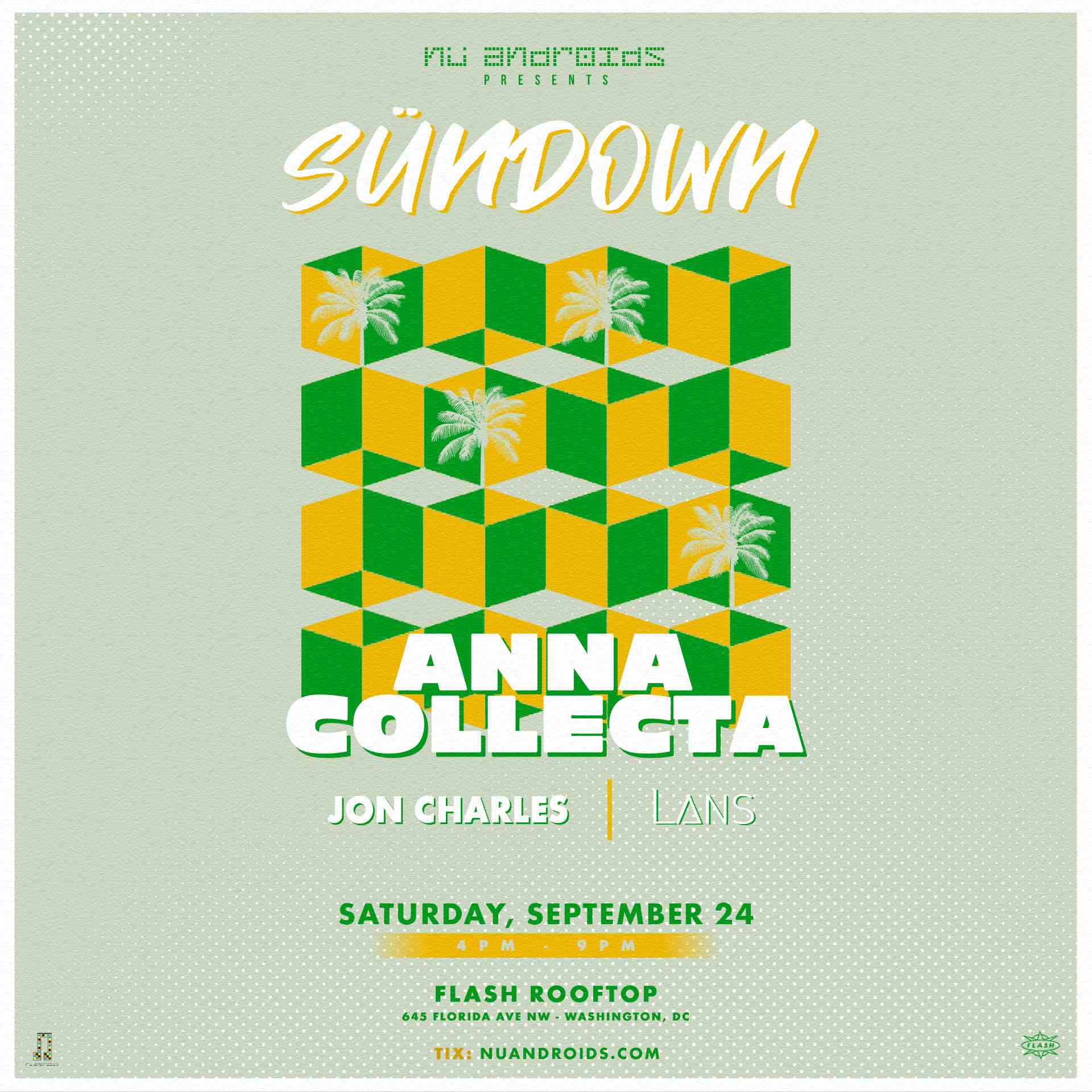Event image for Nü Androids Presents SünDown: Anna Collecta