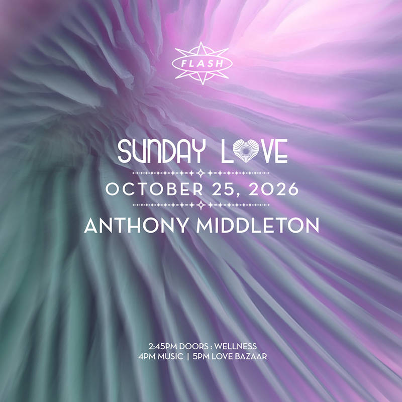 Sunday Love: Anthony Middleton event flyer