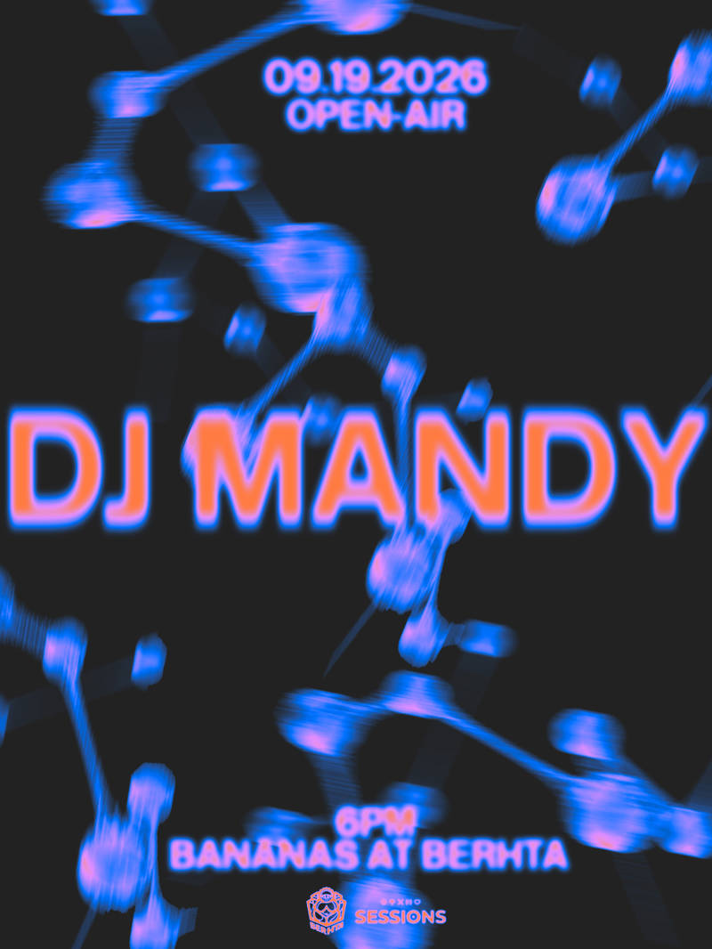 OPEN-AIR: DJ Mandy event flyer