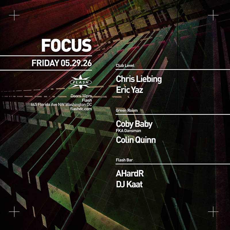 FOCUS: Chris Liebing event flyer