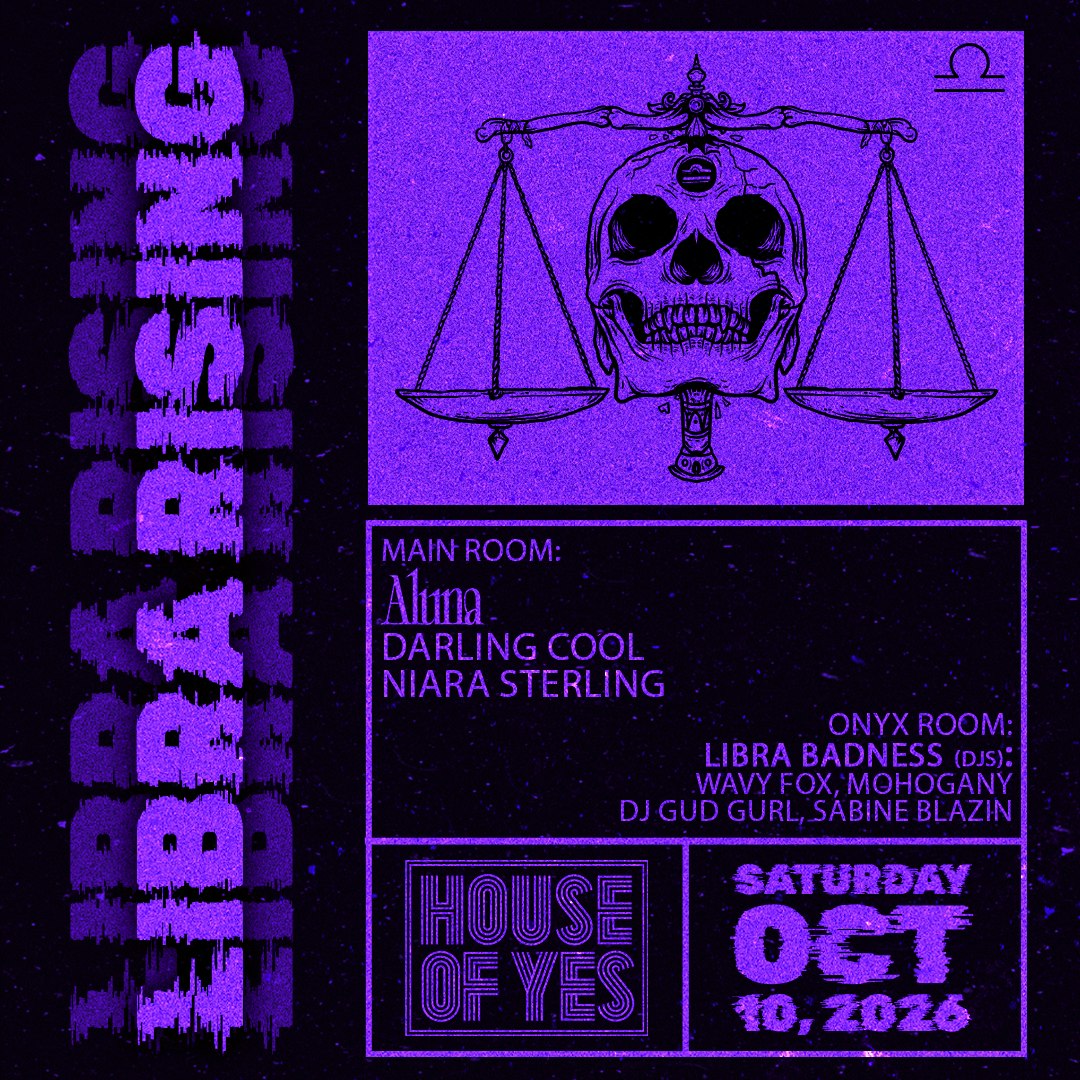 LIBRA RISING: Aluna, Darling Cool, Niara Sterling