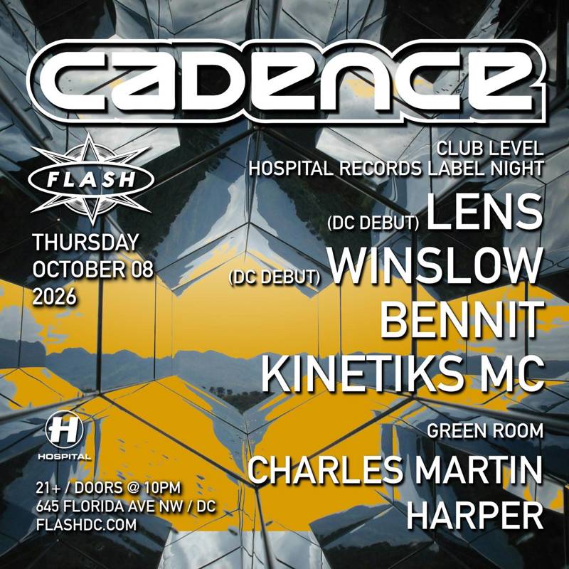 Cadence: Lens - Winslow event flyer