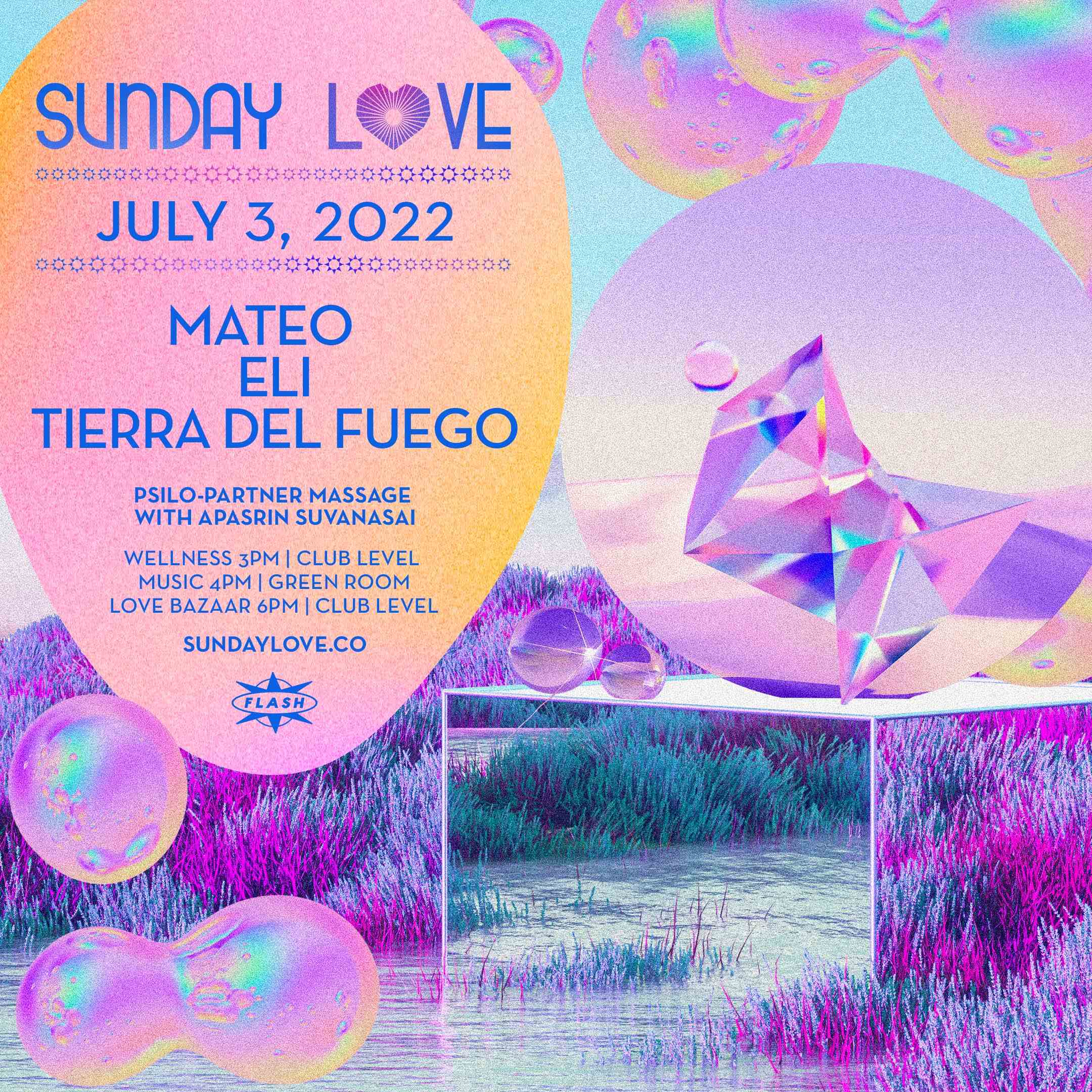 Event image for Sunday Love: Mateo - Eli