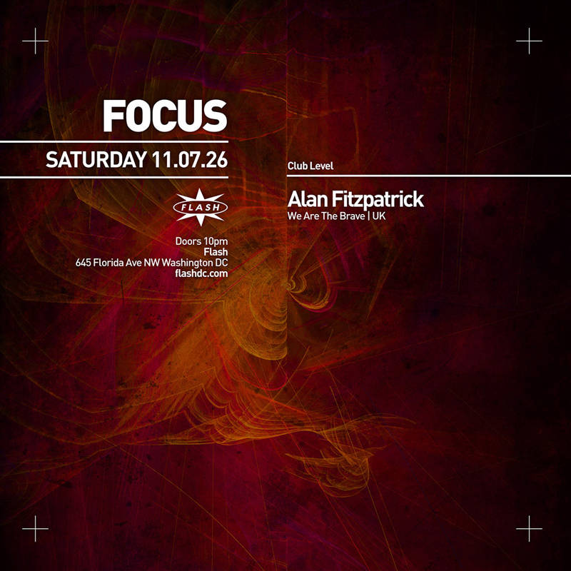 FOCUS: Alan Fitzpatrick event flyer