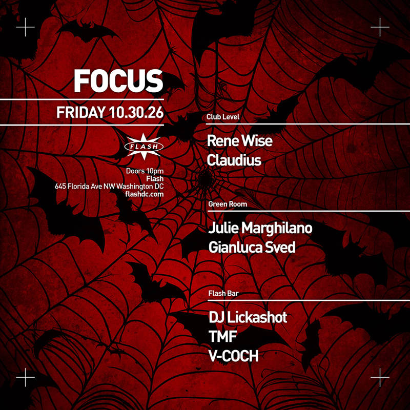 FOCUS: Rene Wise event flyer