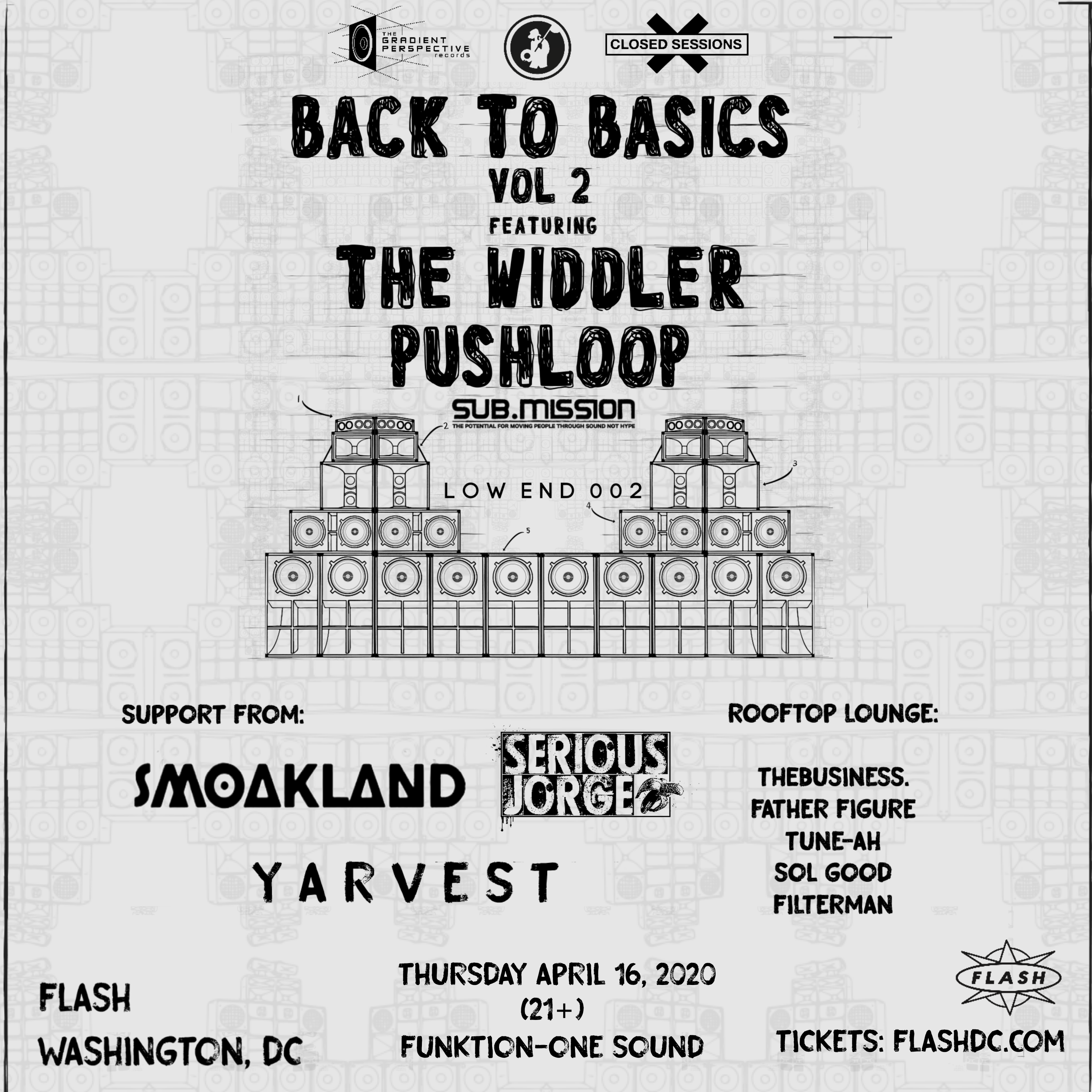 Event image for The Widdler x Pushloop