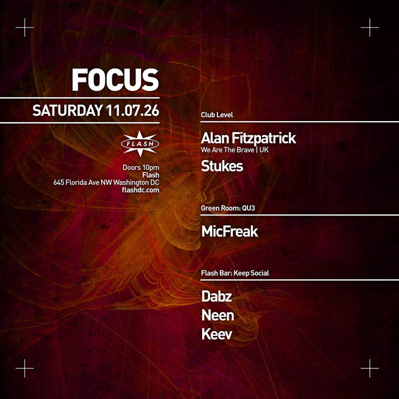 FOCUS: Alan Fitzpatrick event flyer