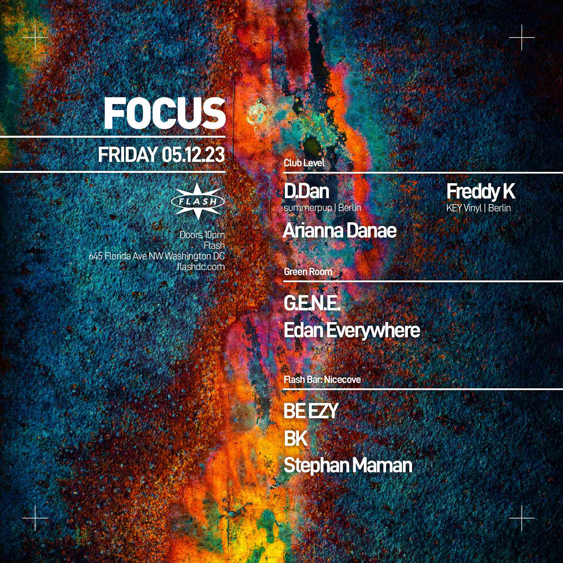 Event image for FOCUS: Freddy K - D. Dan