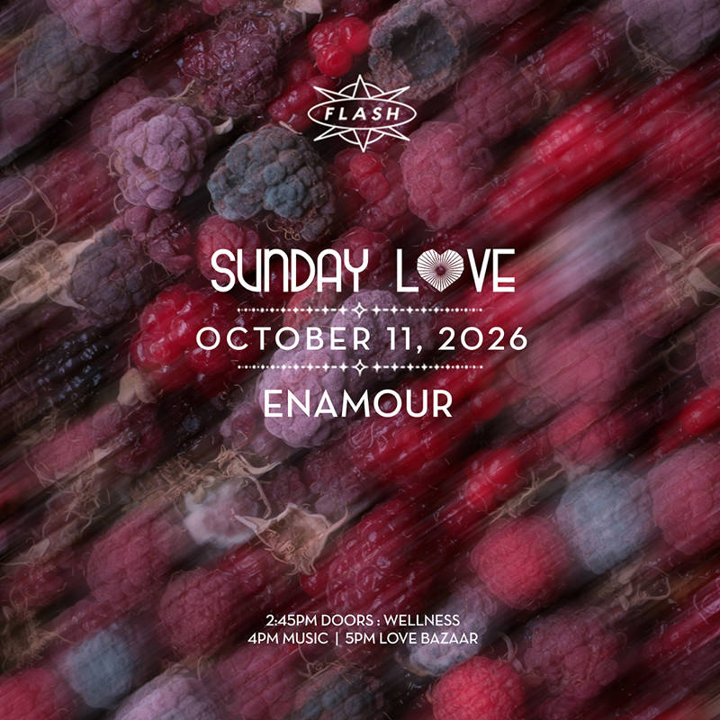 Sunday Love: Enamour event flyer