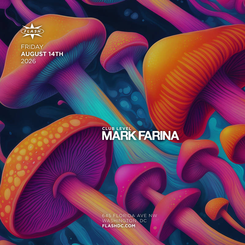 Mark Farina event flyer