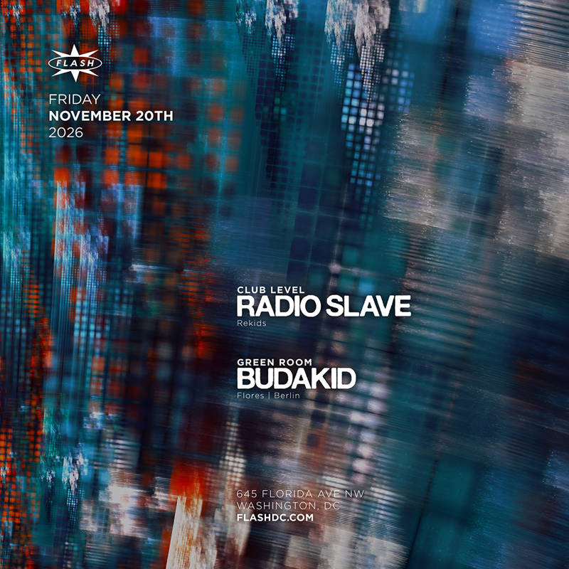 Radio Slave - Budakid event flyer