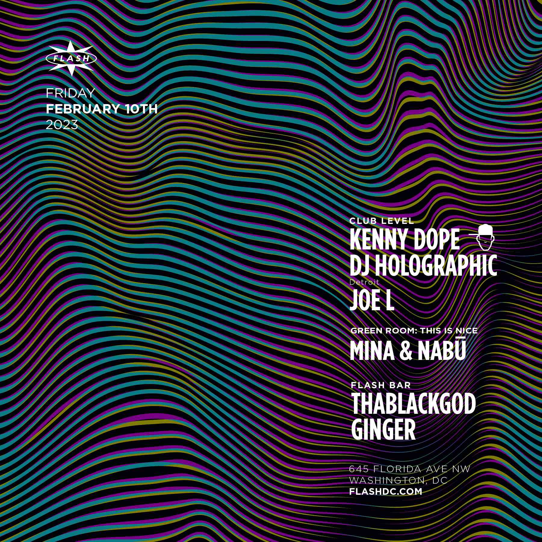 Event image for Kenny Dope - DJ Holographic - This Is Nice