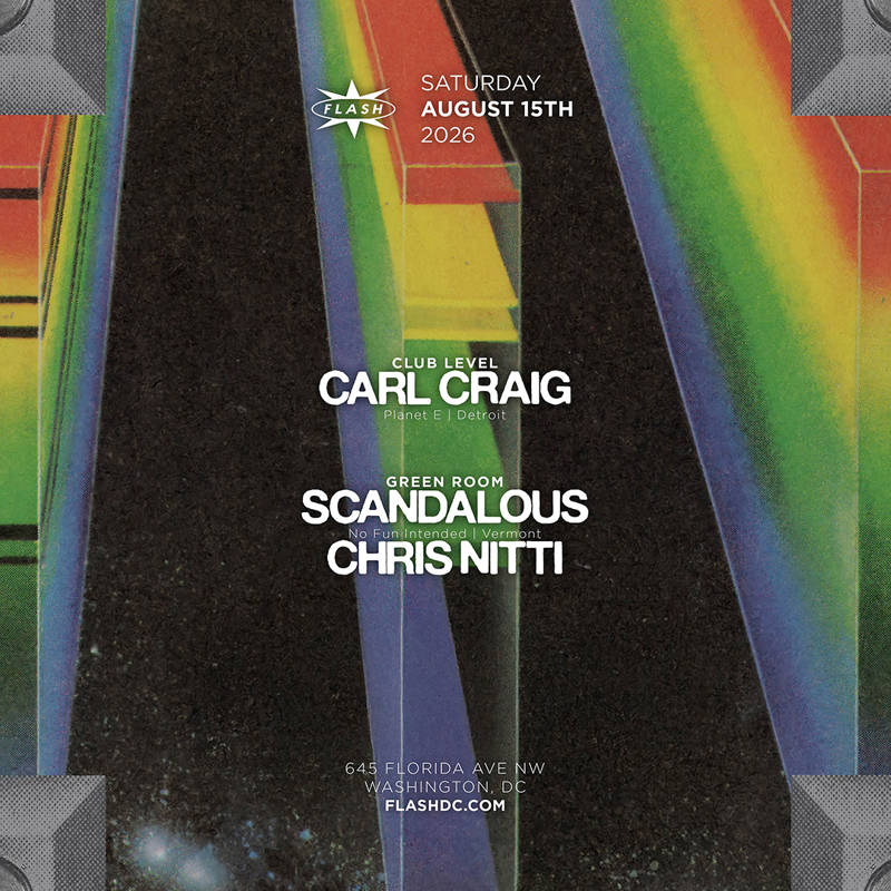 Carl Craig event flyer