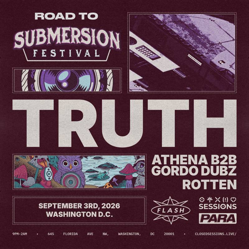 Para & Sessions present: Truth event flyer