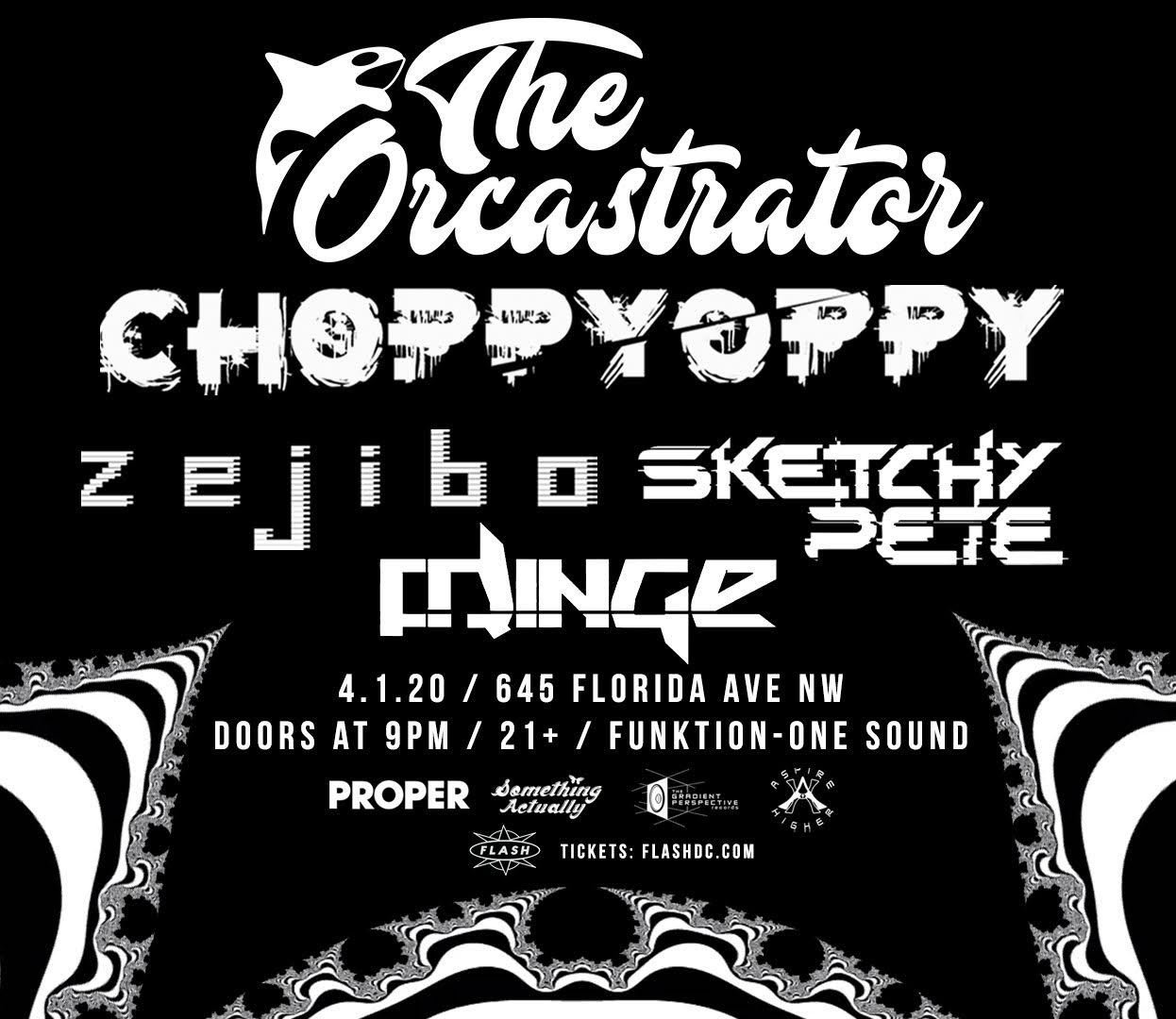 Event image for The Forced Reset Tour: The Orcastrator - Choppy Oppy - Zejibo