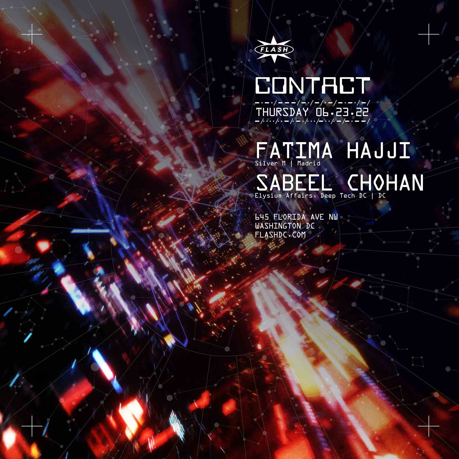 Event image for CONTACT: Fatima Hajji - Sabeel Chohan