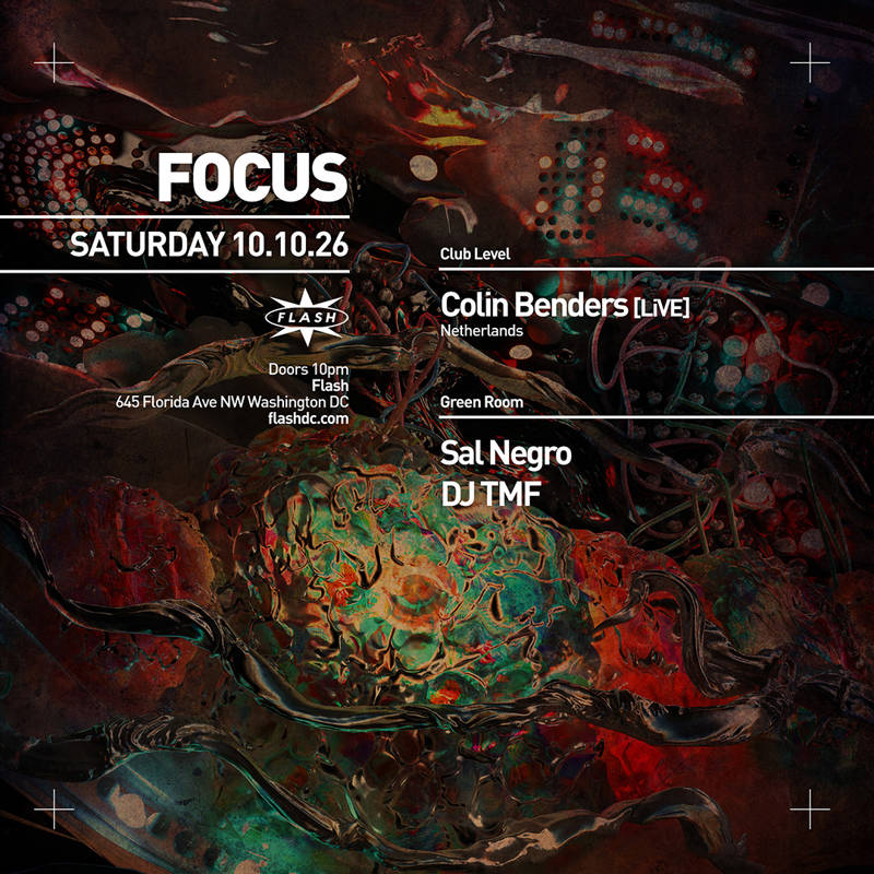 FOCUS: Colin Benders [LiVE] event flyer
