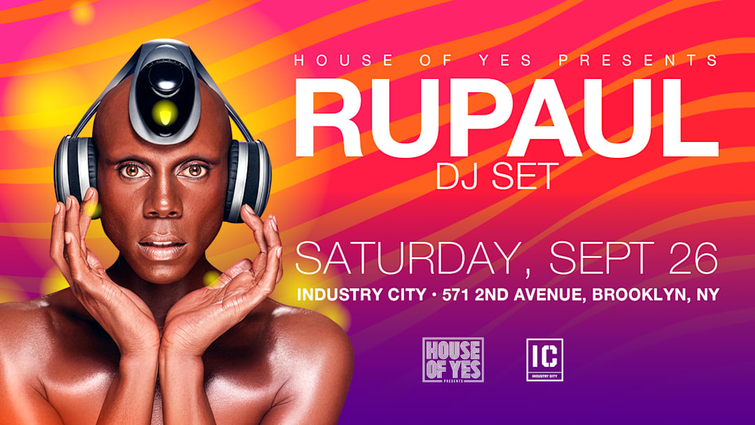 DJ RuPaul @ 𝙸𝙽𝙳𝚄𝚂𝚃𝚁𝚈 𝙲𝙸𝚃𝚈