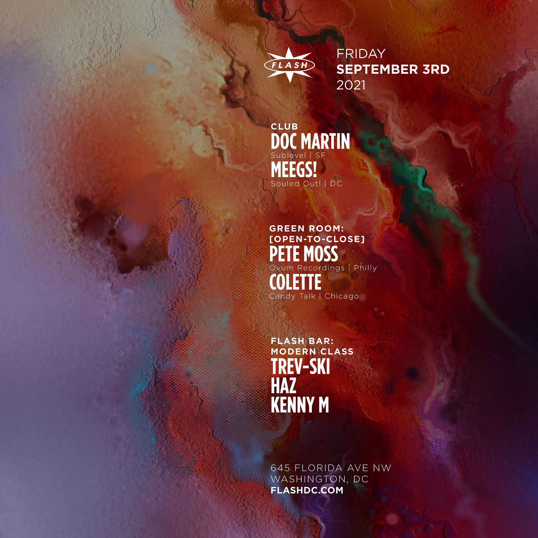 Event image for Doc Martin - Pete Moss - Colette