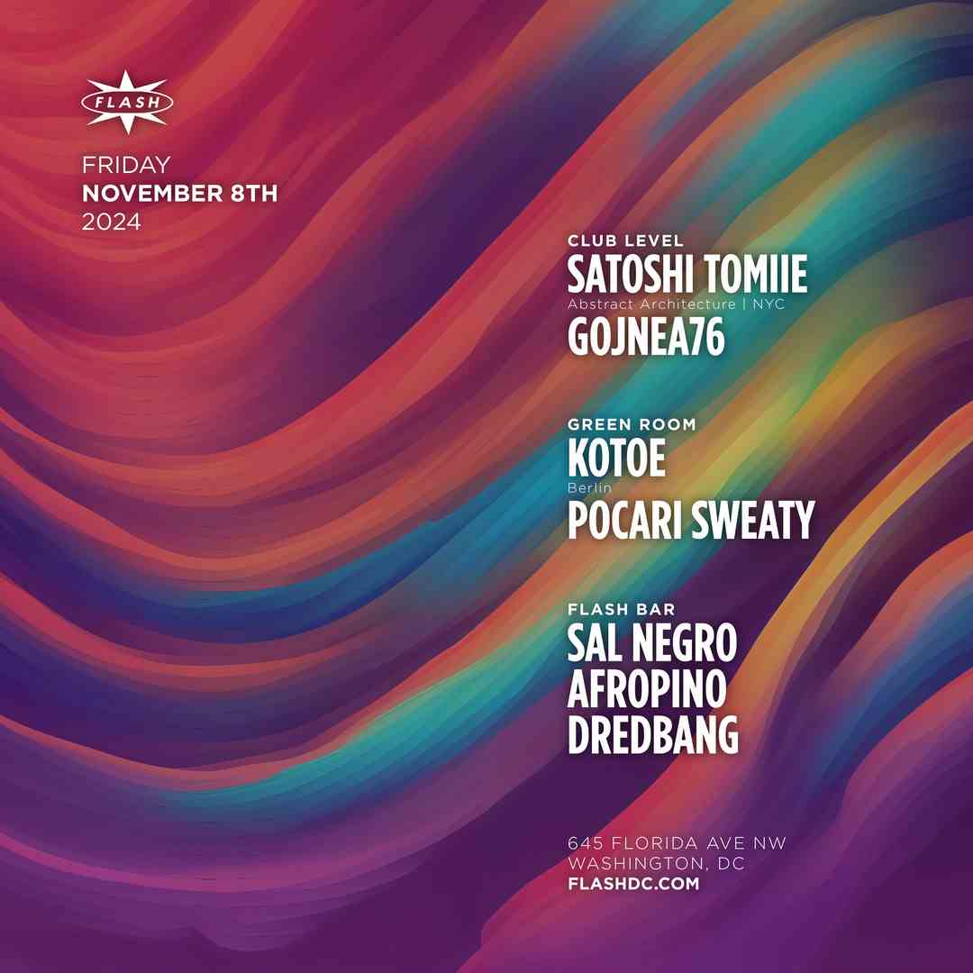 Event image for Satoshi Tomiie - Gojnea76