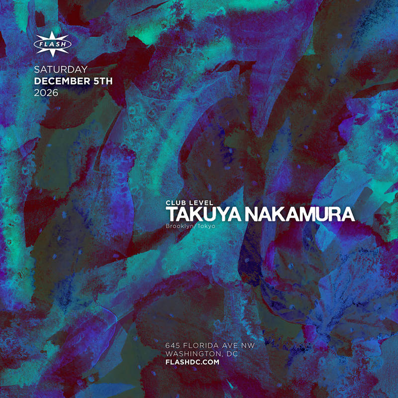 Takuya Nakamura event flyer