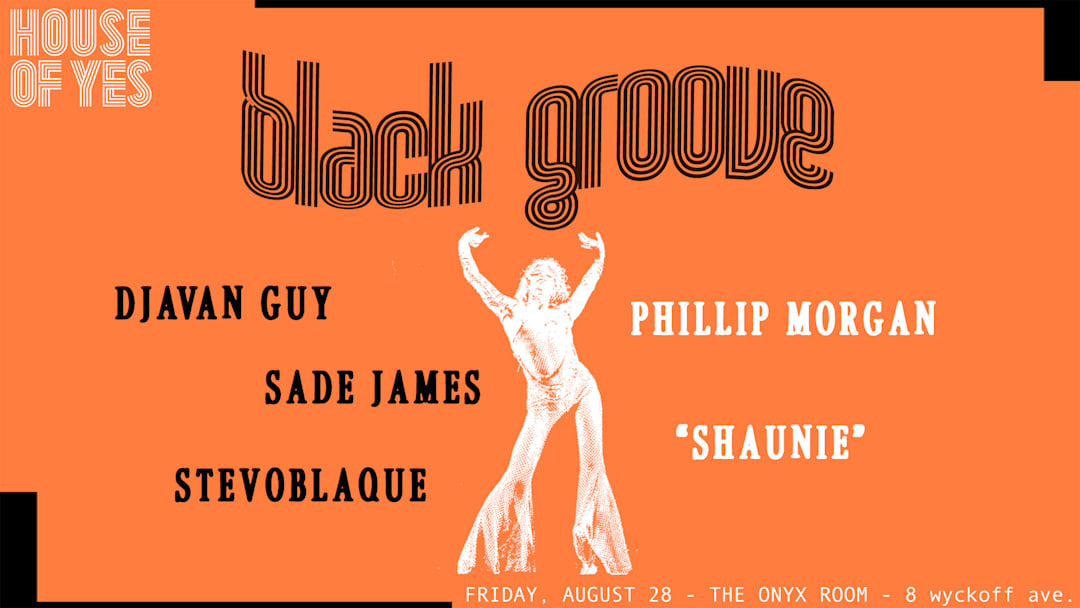 Black Groove: DJAVAN GUY, SADE JAMES + MORE!