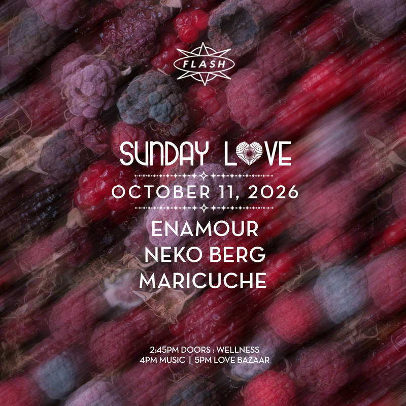 Sunday Love: Enamour event flyer