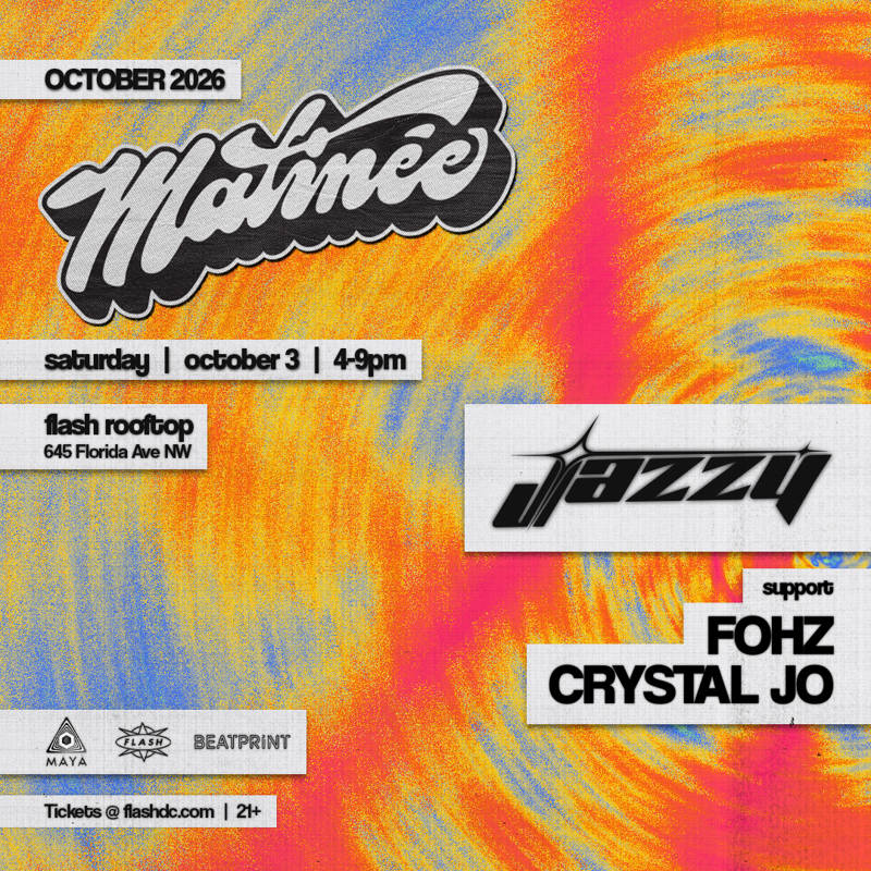Matinée Presents: Jazzy event flyer