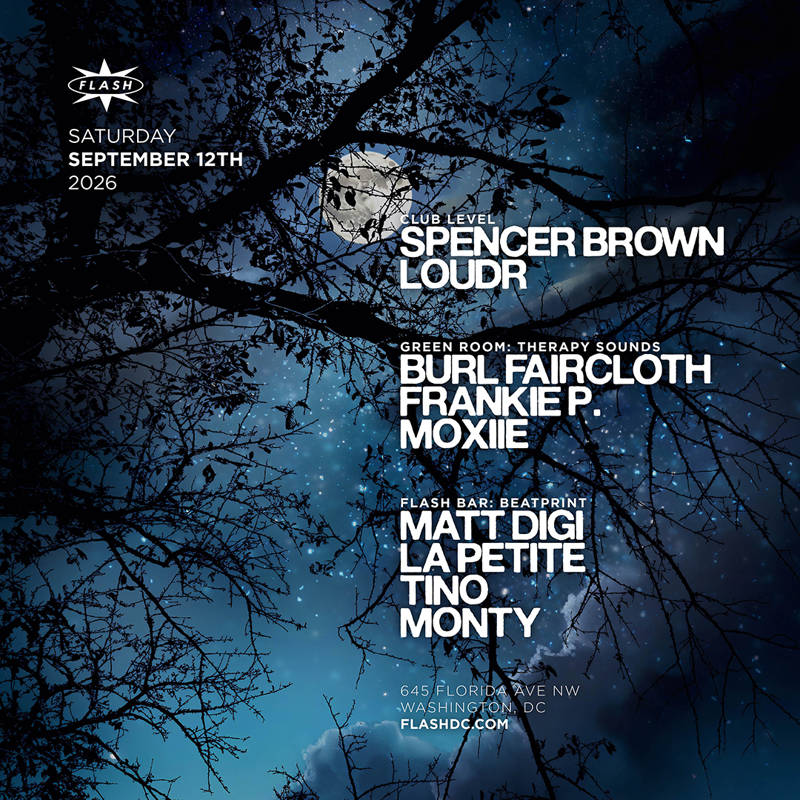Spencer Brown event flyer