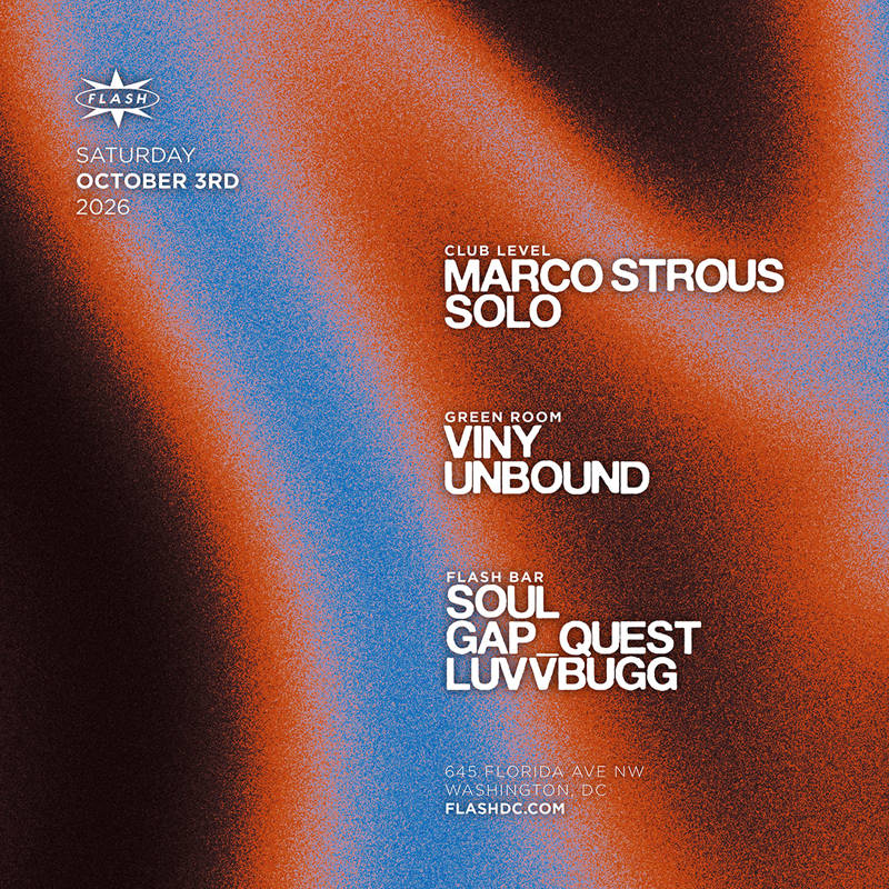 Marco Strous event flyer