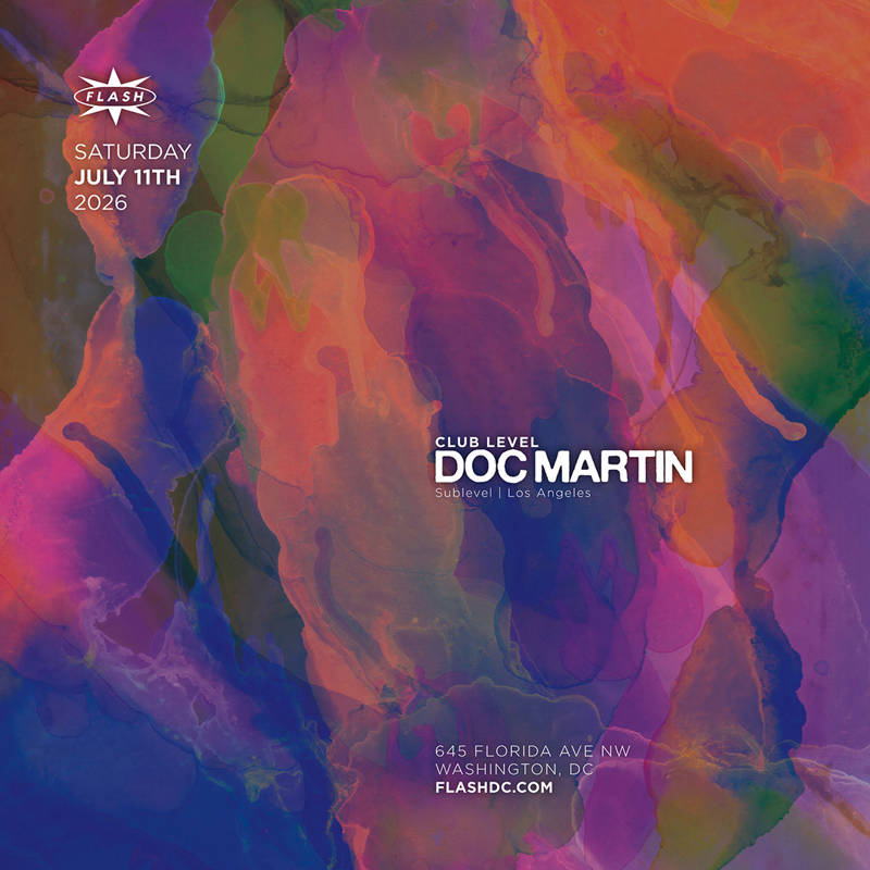 Doc Martin event flyer