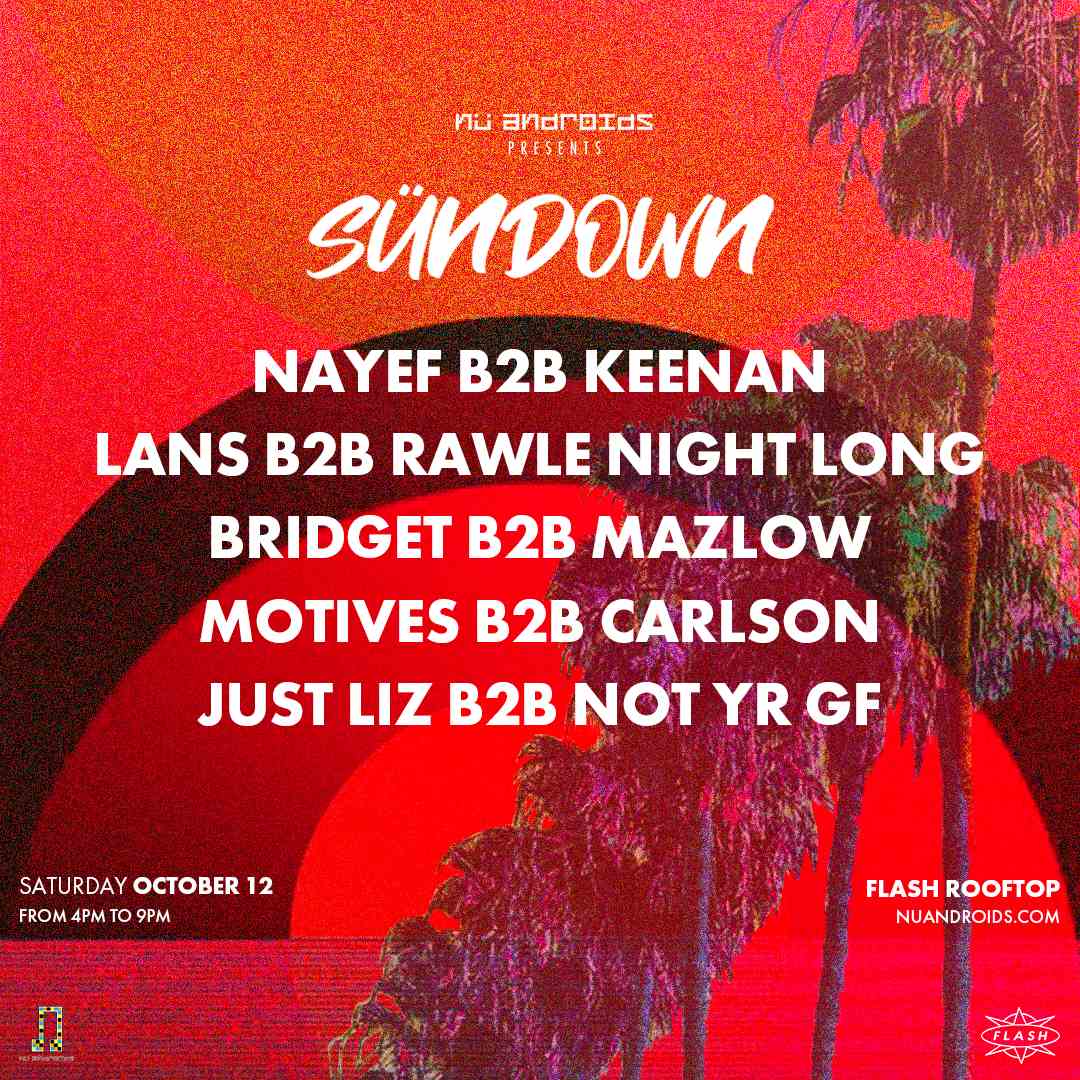 Event image for Nü Androids Presents: Nü Resident Showcase (October Edition)