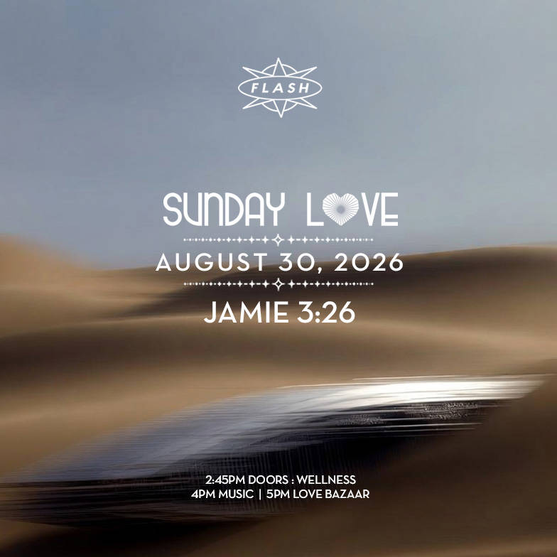 Sunday Love: Jamie 3:26 event flyer