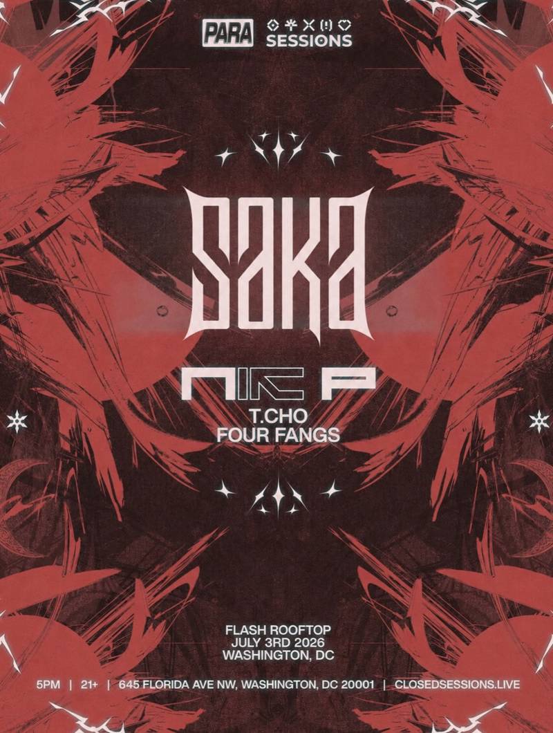 Para & Sessions Present: Saka event flyer