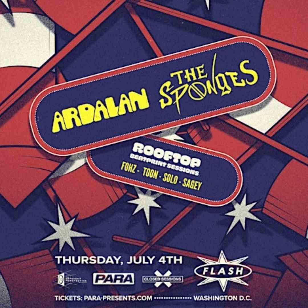 Event image for Flash 4th of July: Ardalan + The Sponges