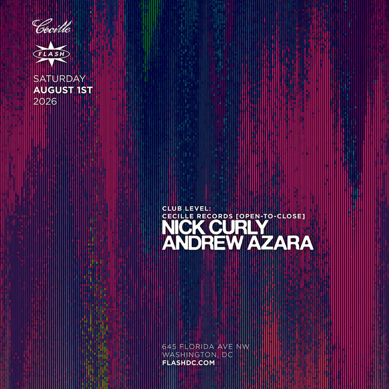 Cecille Records: Nick Curly - Andrew Azara [open-to-close] event flyer