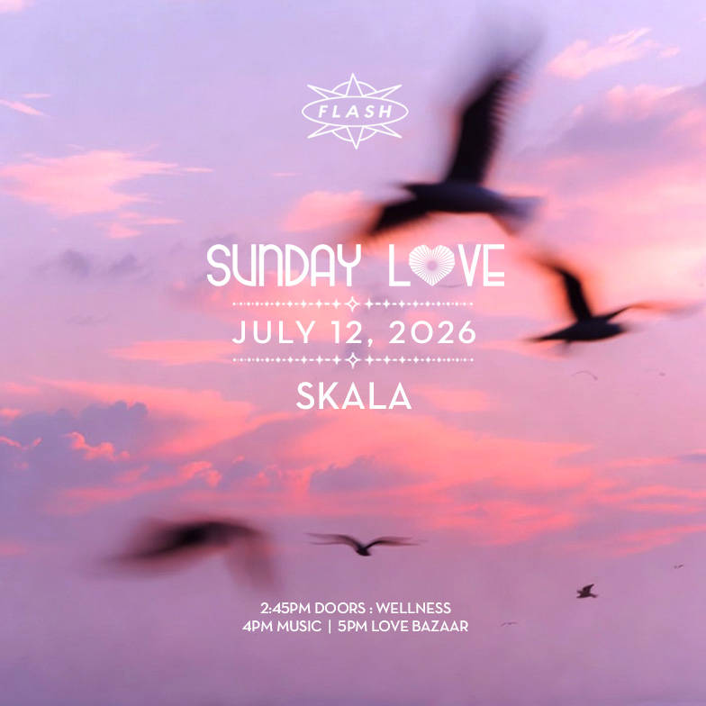 Sunday Love: SKALA event flyer
