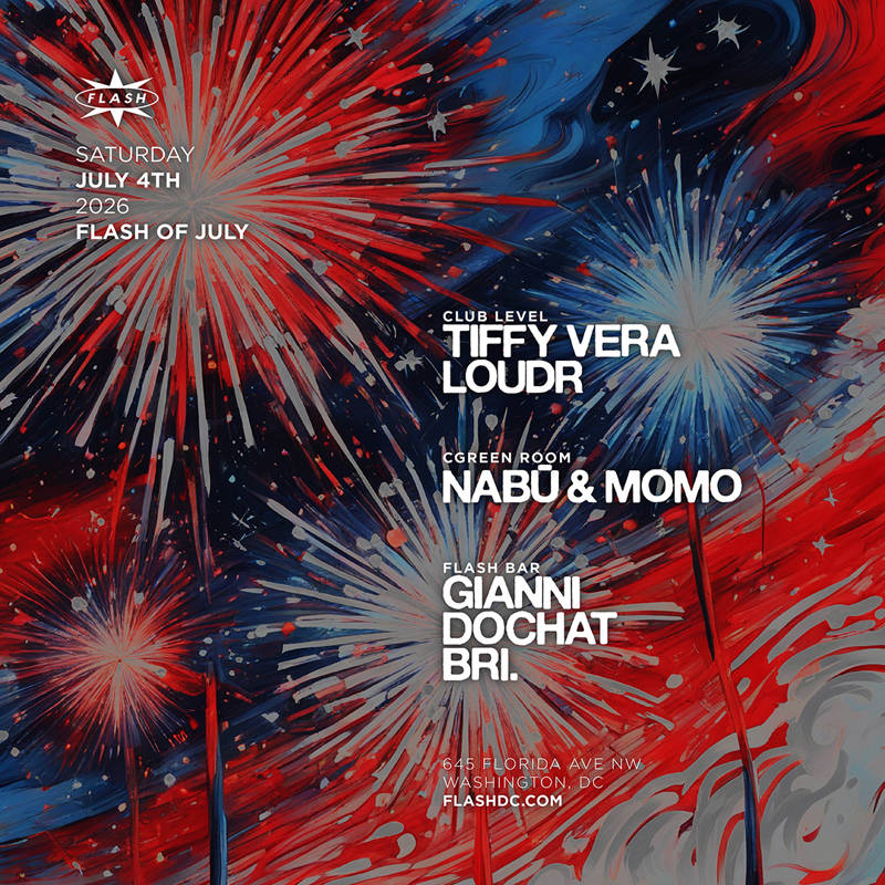 Flash of July: Tiffy Vera event flyer