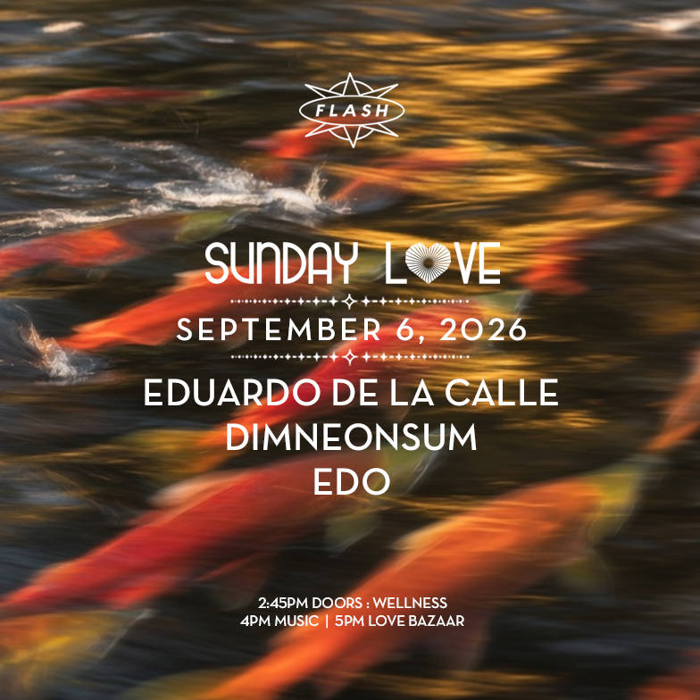 Sunday Love: Eduardo de la Calle - dimneonsum - Edo event flyer