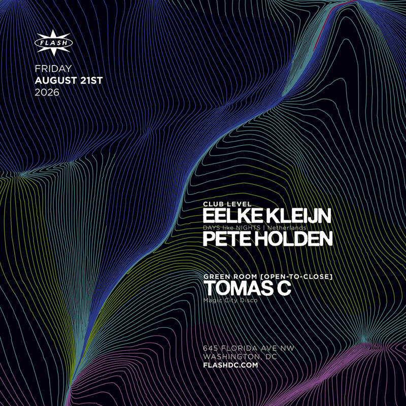Eelke Kleijn event flyer