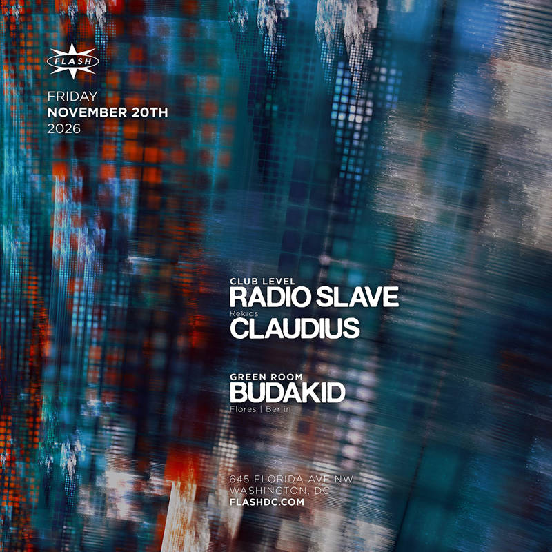 Radio Slave - Budakid event flyer