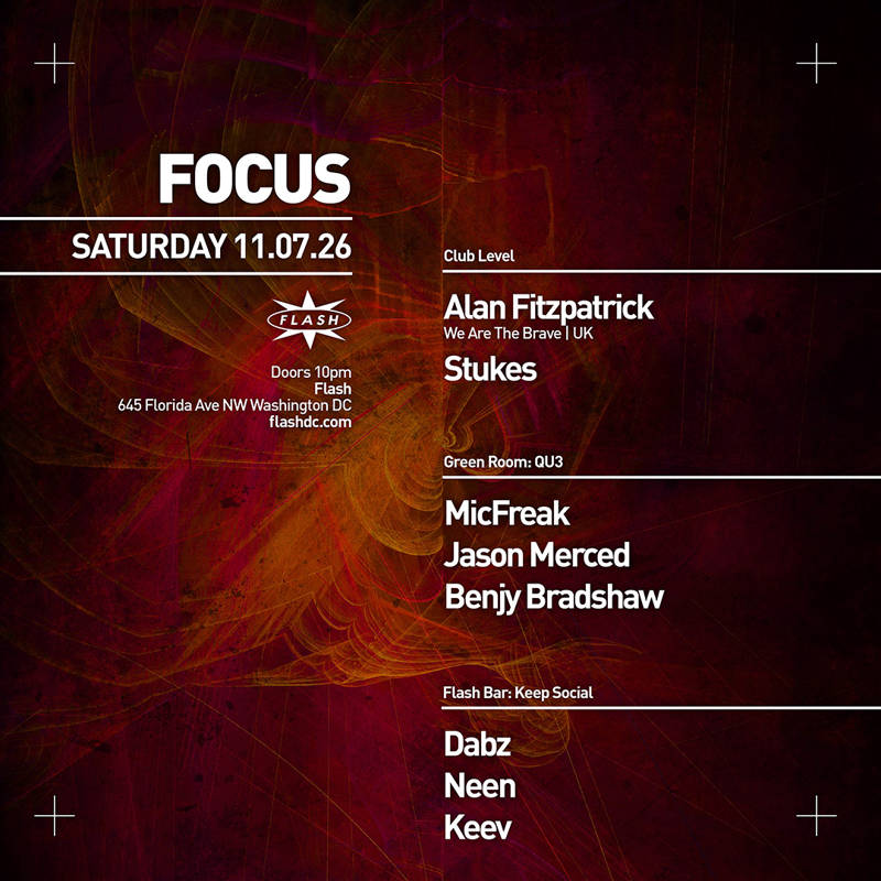FOCUS: Alan Fitzpatrick event flyer