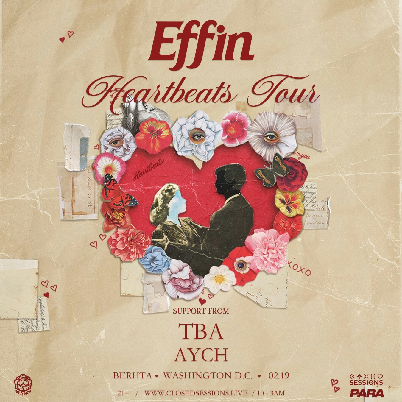 Effin event flyer