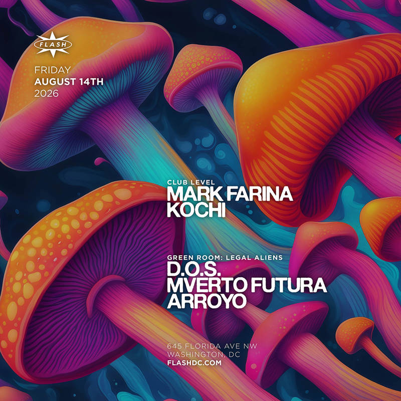 Mark Farina event flyer