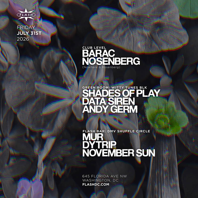 Barac event flyer