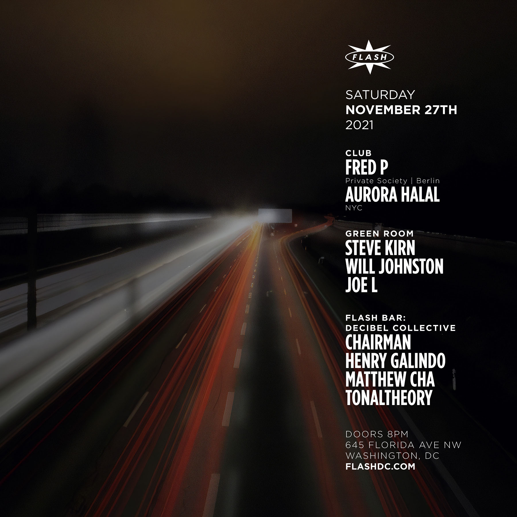 Event image for Fred P - Aurora Halal